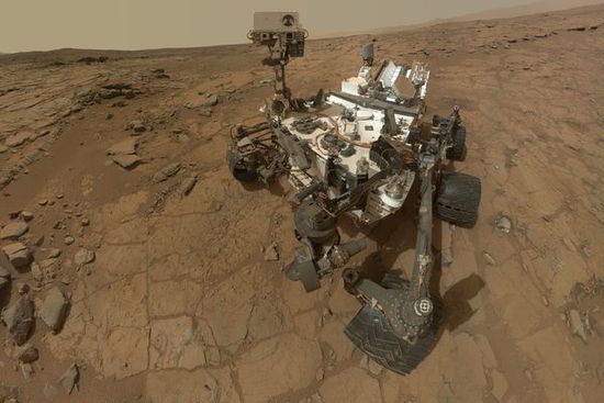 Curiosity detecta fluctuaciones de metano en Marte