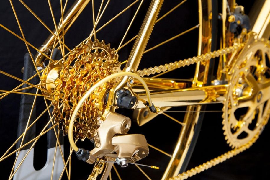 Bicicleta de oro