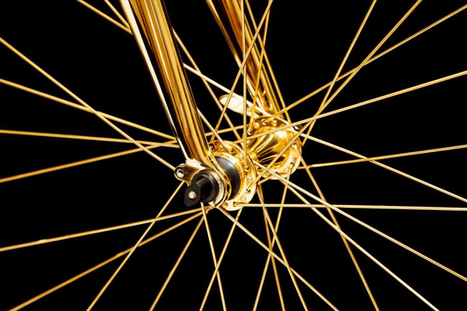 Bicicleta de oro