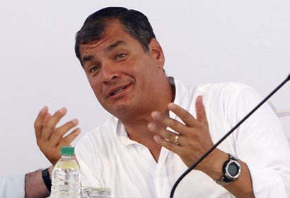 Presidente de Ecuador nombra al nuevo comandante de Fuerza Naval