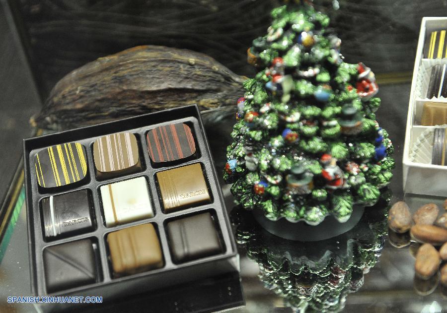 Chocolate navideño de Bélgica