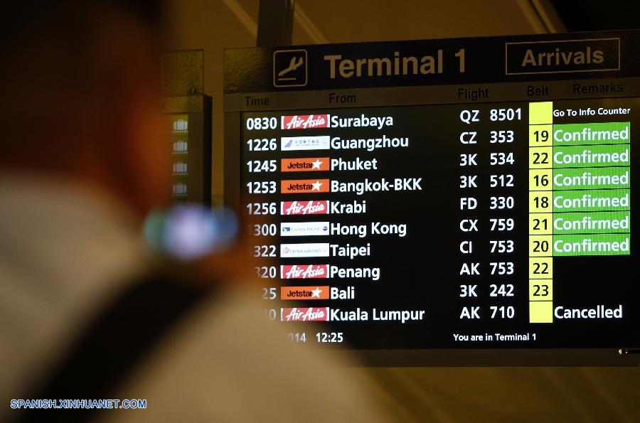 Avión de AirAsia con 161 pasajeros a bordo pierde contacto en Indonesia, según fuente oficial
