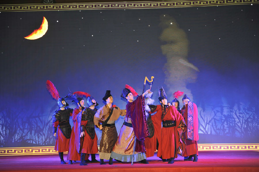 Ceremonia de lanzamiento de "La hermosa China – 2015, año del turismo de la Ruta de la Seda”