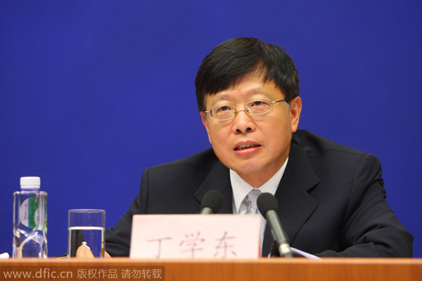 Ding Xuedong, presidente de China Investment Corporation y antiguo vice ministro de Economía.