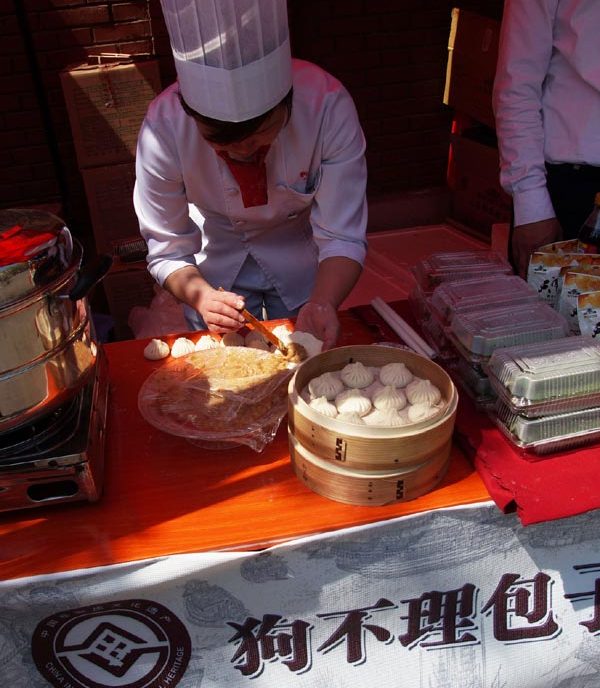 Bollos rellenos al vapor de la casa Goubuli en un centro comercial de Tianjin. La cadena de restaurantes chinos Goubuli ha firmado un acuerdo con el grupo australiano Retail Foods para dirigir sus marcas de café en China.