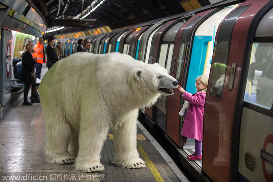Los osos polares invaden Londres