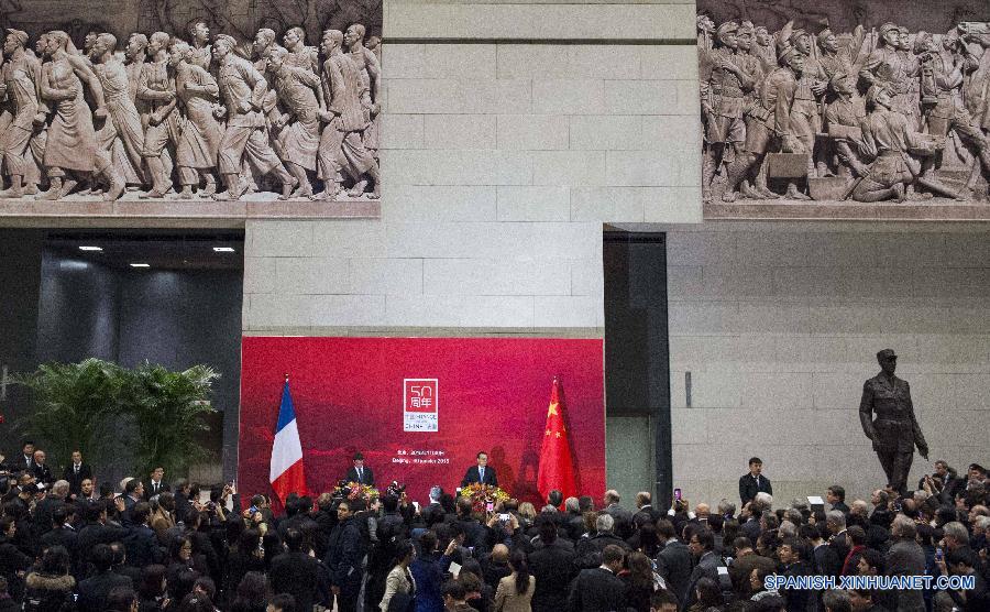China y Francia prometen cimentar amistad 2