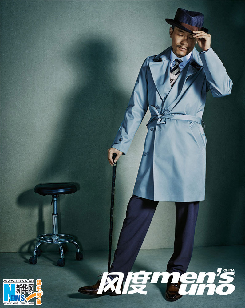 Actor Liao Fan Posa para Men's Uno
