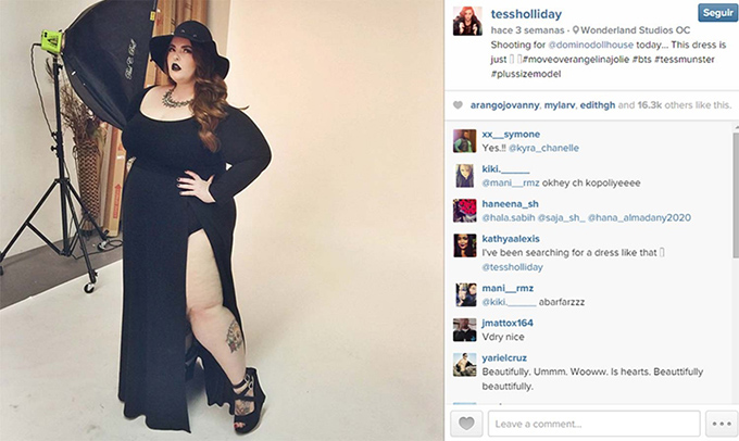 Tess Holliday: la primera modelo de 120 kilos