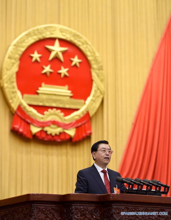 Máximo legislador chino destaca liderazgo del PCCh