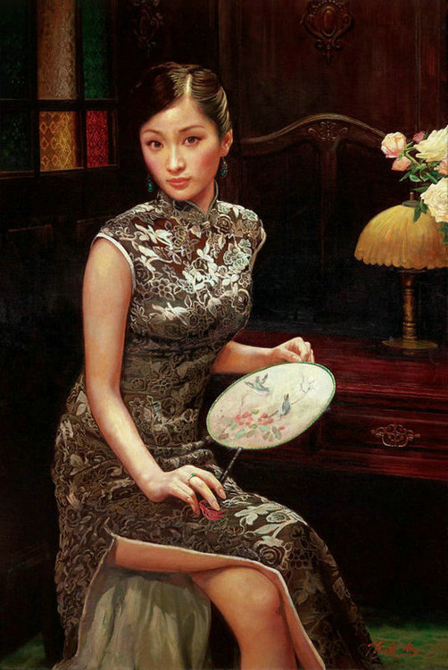 Esta pintura de Chen fue vendida por 805.000 yuanes en las subastas de otoño de Shanghai Daoming en 2012. [Foto /artron.net]