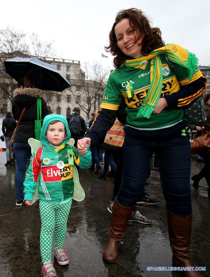 Día de San Patricio en Inglaterra
