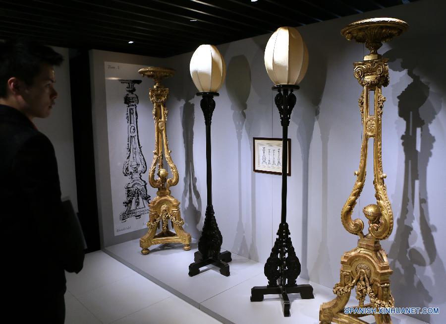 Exposición de muebles sino-francesa del siglo XVIII en Hong Kong 3
