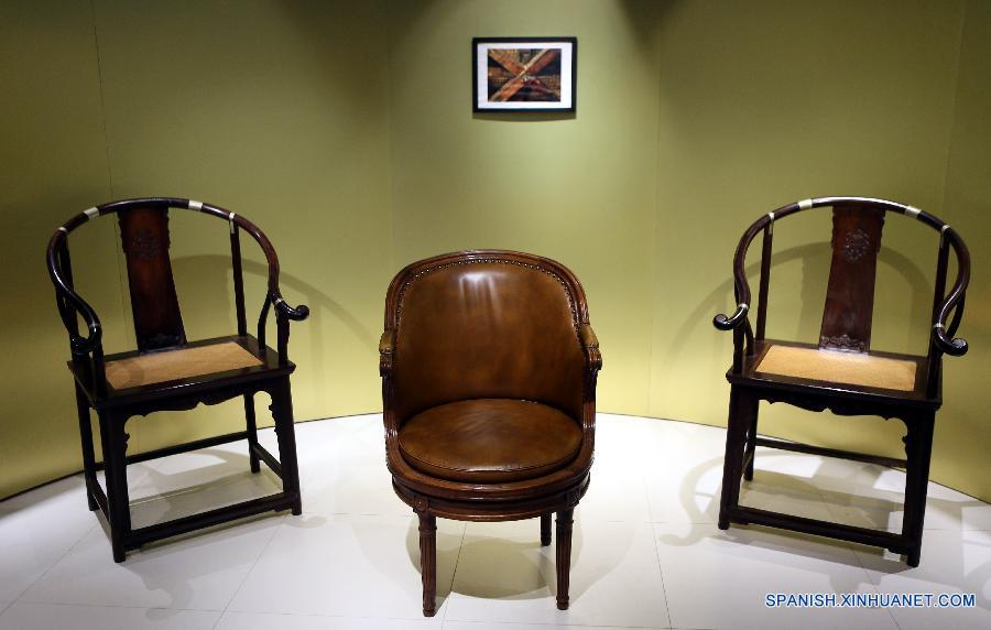 Exposición de muebles sino-francesa del siglo XVIII en Hong Kong 5