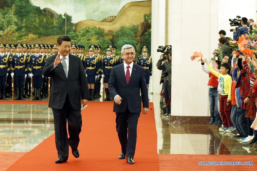 China y Armenia prometen estrechar amistad y cooperación