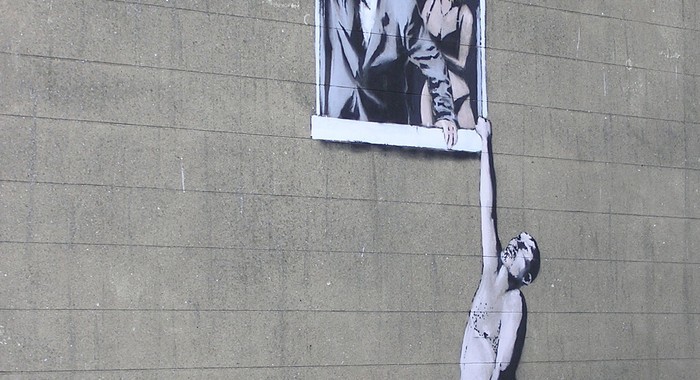 Un palestino denuncia engaño en la venta de una obra de Banksy
