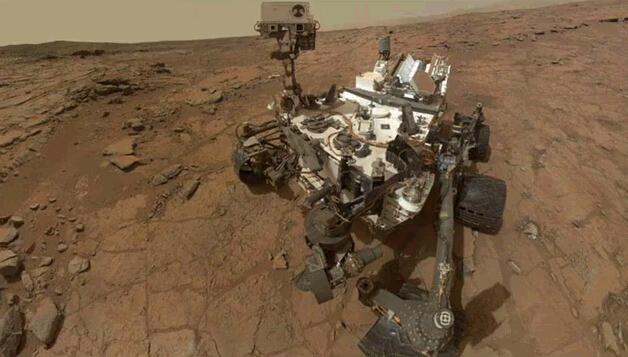 El robot Curiosity capta imágenes de la 'Ciudad Jardín' de Marte