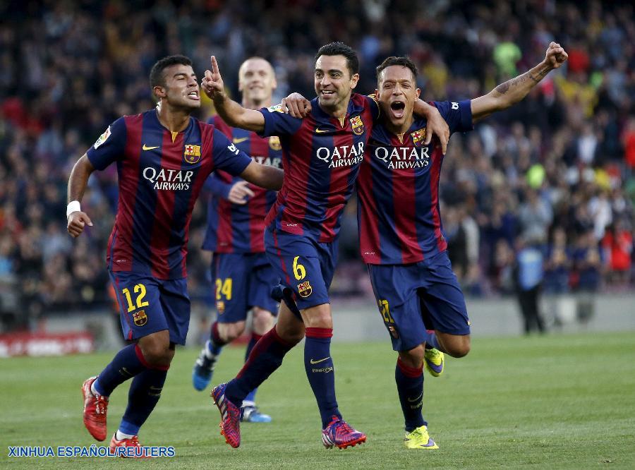 Fútbol: Barcelona golea 6-0 al Getafe en partido de Liga española