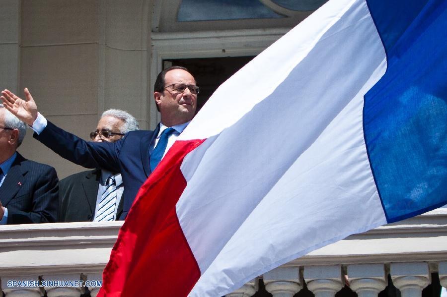 Presidente de Francia inaugura sede de Alianza Francesa en La Habana, Cuba