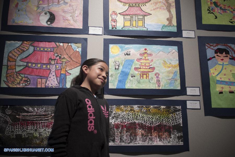 Inauguran en México muestra de arte infantil "China en mi imaginación"