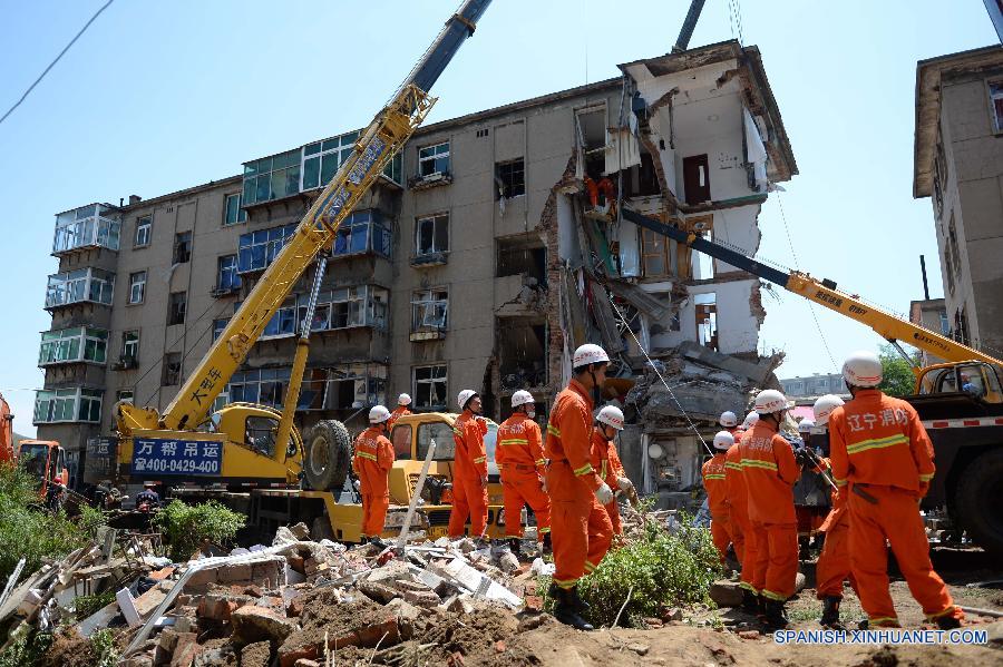 Explosión en edificio en noreste de China deja 4 muertos