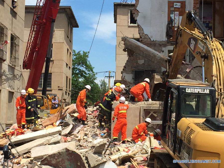 Explosión en edificio en noreste de China deja 4 muertos