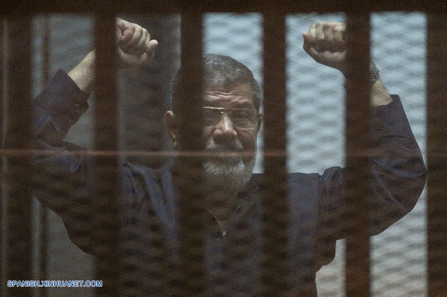 Tribunal egipcio confirma pena de muerte a Morsi por fuga masiva de una cárcel