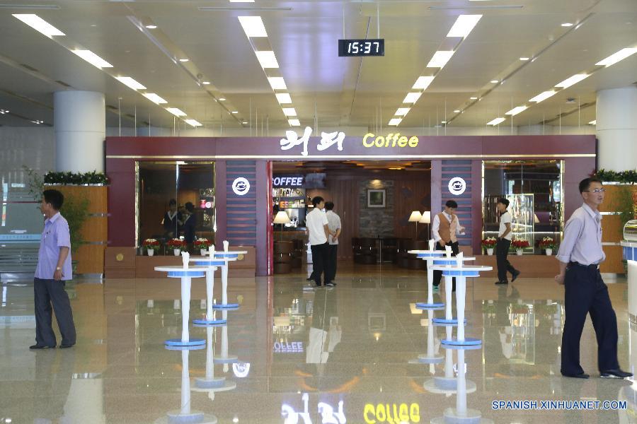 Nueva terminal del aeropuerto internacional de Pyongyang