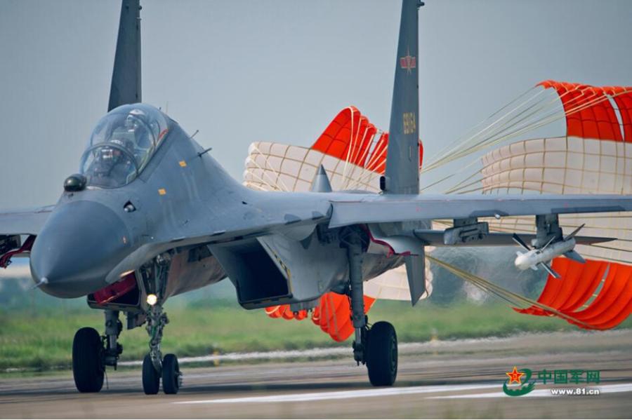 Impresionantes aviones chinos de combate