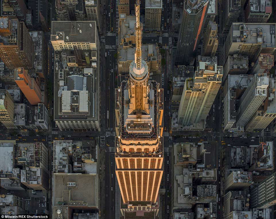 Vista de Nueva York a 2.000 pies de altitud