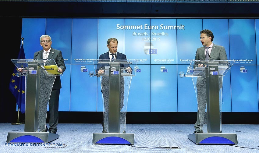 Cumbre eurozona alcanza acuerdo sobre nuevo rescate Grecia 2