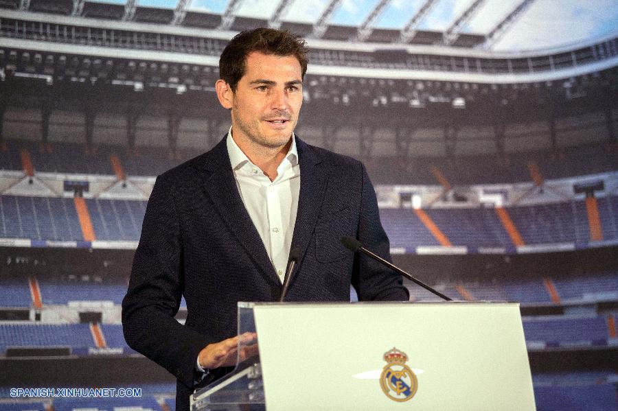 Fútbol: Iker Casillas se despide por segunda vez del Real Madrid con aficionados