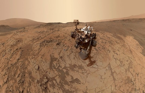 Curiosity halla en Marte rocas similares a la corteza terrestre