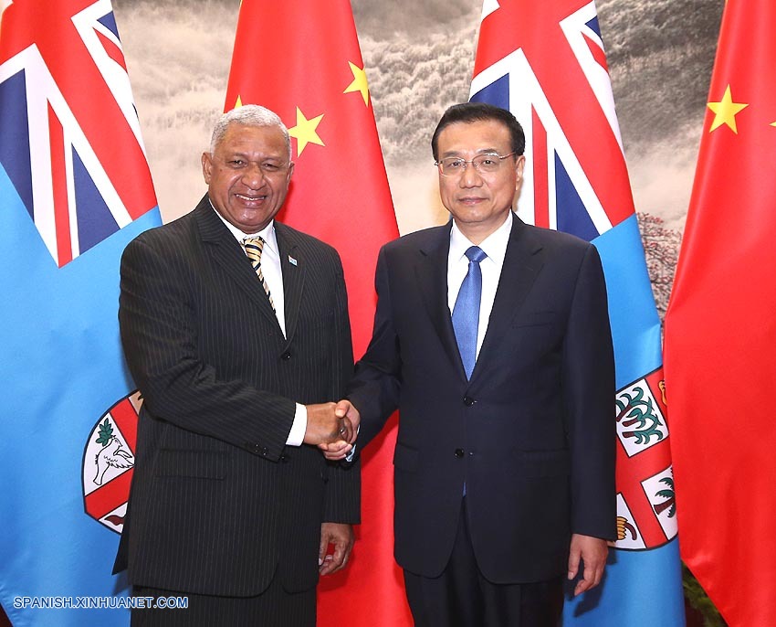 PM chino espera avances en estudio de viabilidad de TLC China-Fiyi 2