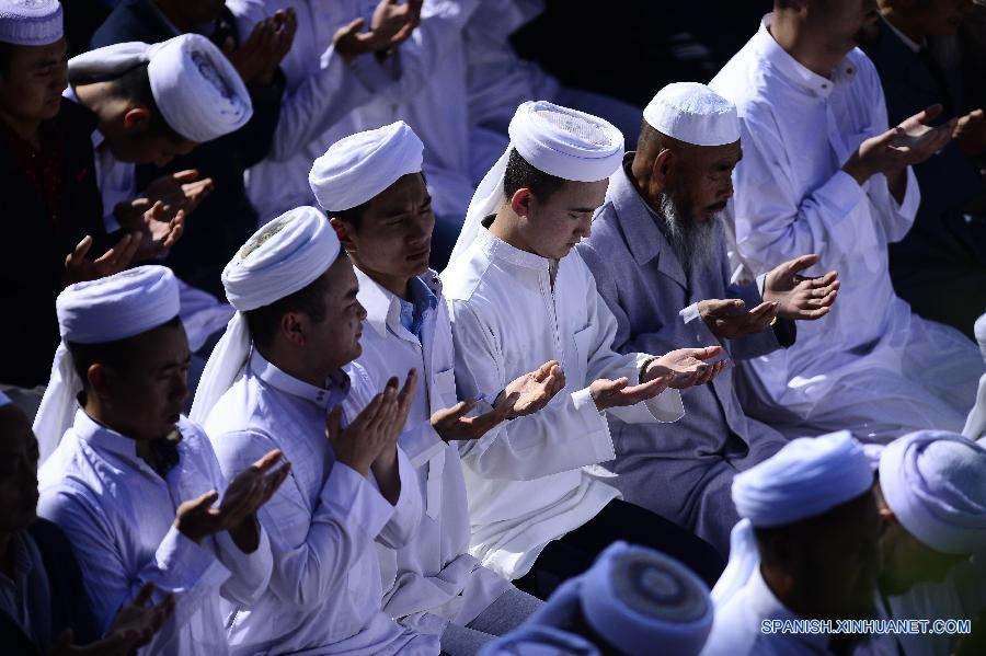 Mezquita para mujeres durante Ramadan en noroeste de China
