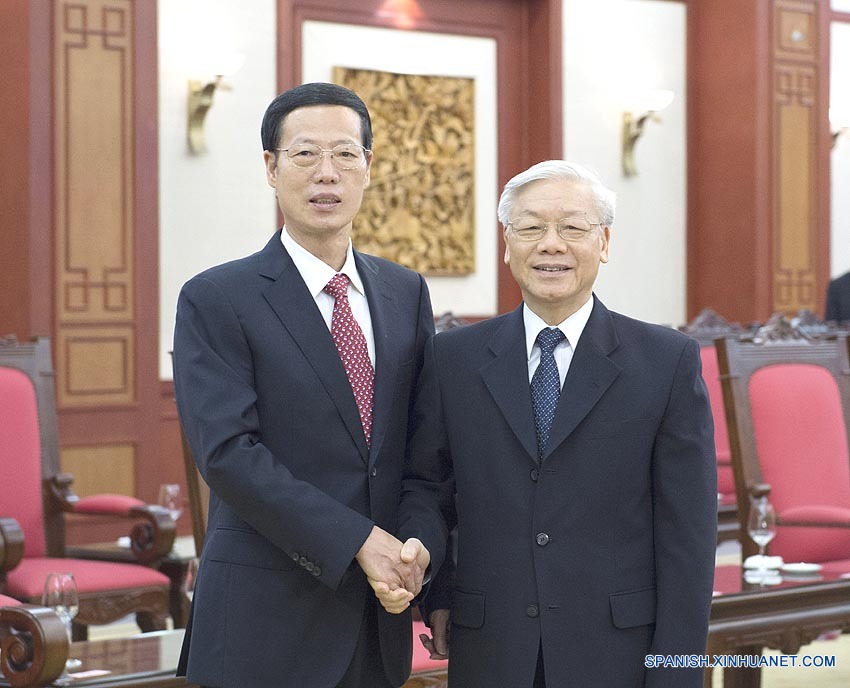 Vicepremier chino manifiesta confianza en relaciones con Vietnam