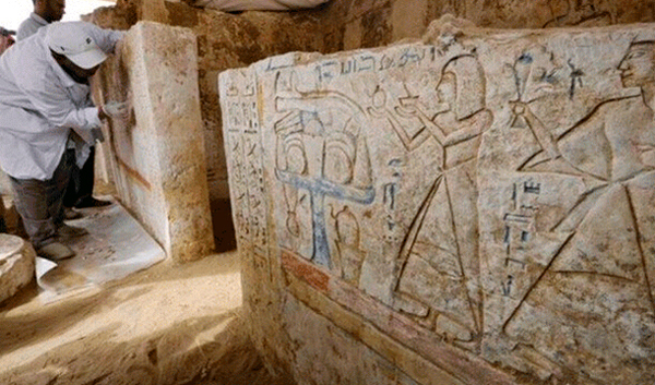 Encuentran dos piezas faraónicas de 4.000 años de antigüedad