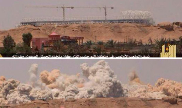 El Estado Islámico dinamita el estadio olímpico de Ramadi