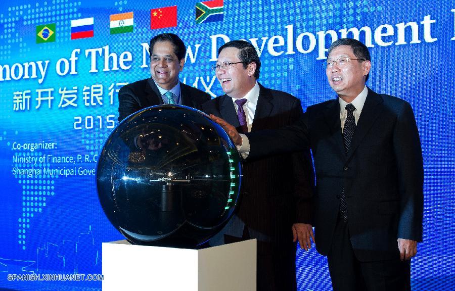 Inauguran Nuevo Banco de Desarrollo de BRICS en Shanghai