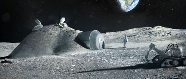 La NASA podría tener una base permanente en la Luna en 20 años