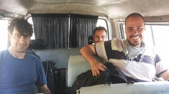 Desaparecidos tres periodistas españoles en Siria