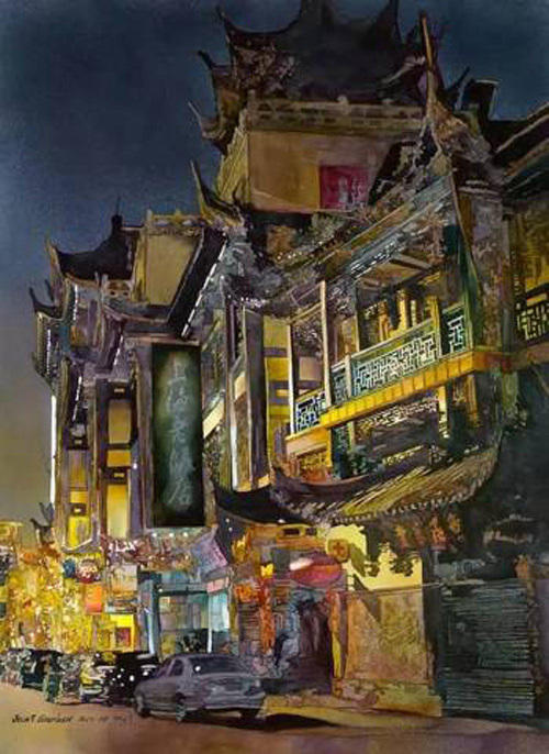 Hermosa China en las pinturas 2