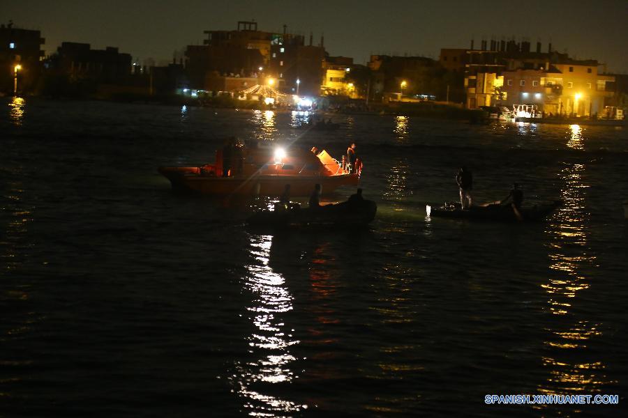 Naufragio en río Nilo deja 19 muertos 2