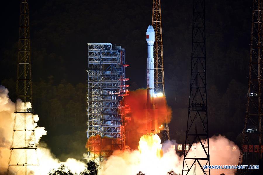 China lanza 2 satélites para sistema de navegación independiente
