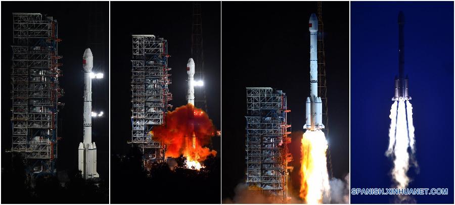 China lanza 2 satélites para sistema de navegación independiente 3