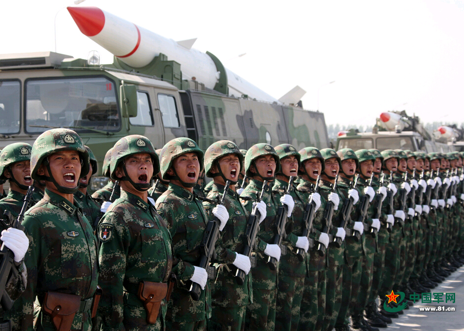 Impresionantes misiles chinos