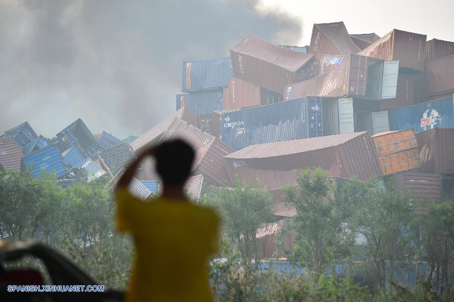 Explosiones en Tianjin de China dejan al menos 44 muertos