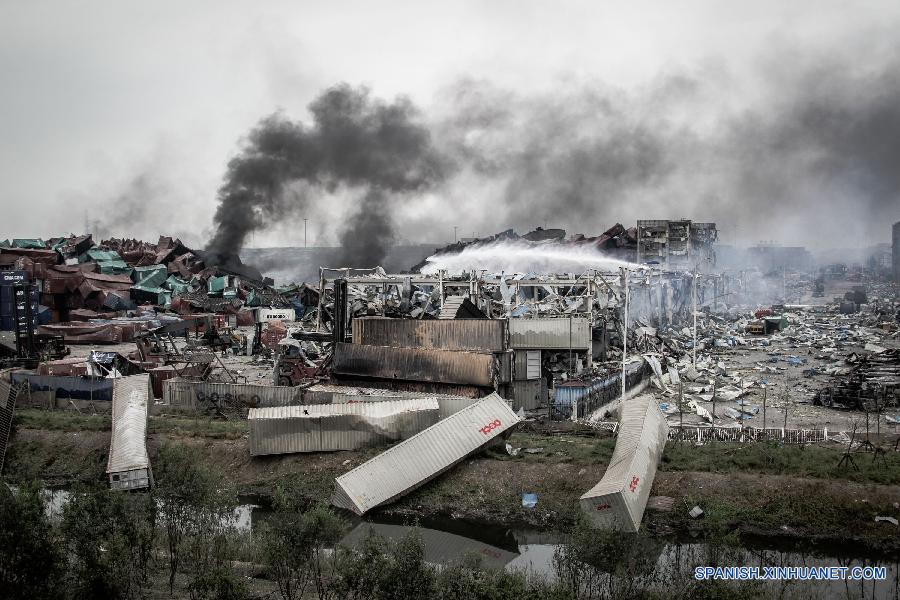 Asciende a 85 cifra de muertos por explosiones en Tianjin