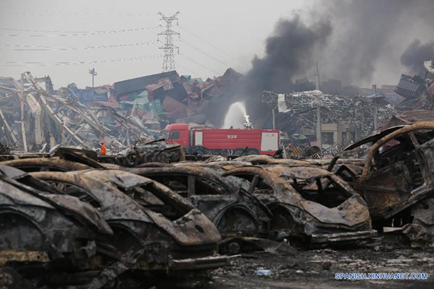 Asciende a 85 cifra de muertos por explosiones en Tianjin