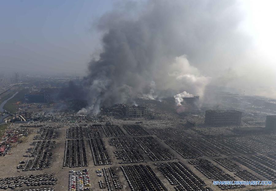 Mercado chino de autos podría frenarse por explosiones en Tianjin